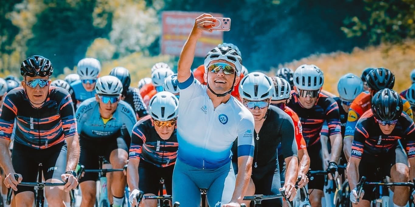 Rafał Majka na starcie PZU Gran Fondo Warszawa! Szykuje się wyścig gwiazd