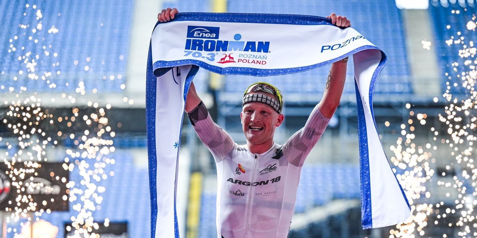 Enea IRONMAN 70.3 Poznań z piłkarskim finiszem. Emil Holm wygrywa w Poznaniu