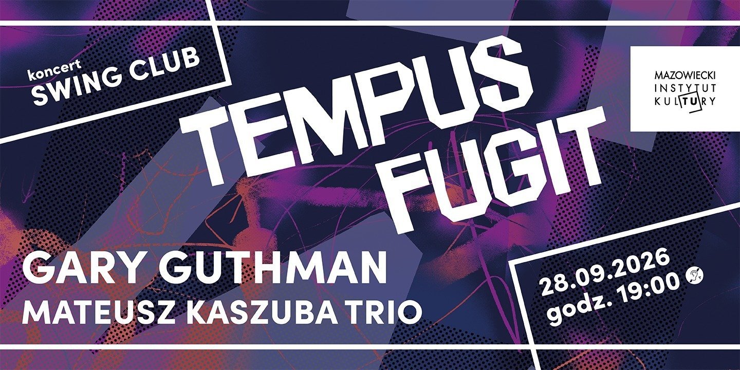 Rusza nowy sezon SWING CLUB! 28 września zapraszamy na koncert Gary’ego Guthmana z towarzyszeniem Mateusz Kaszuba Trio.