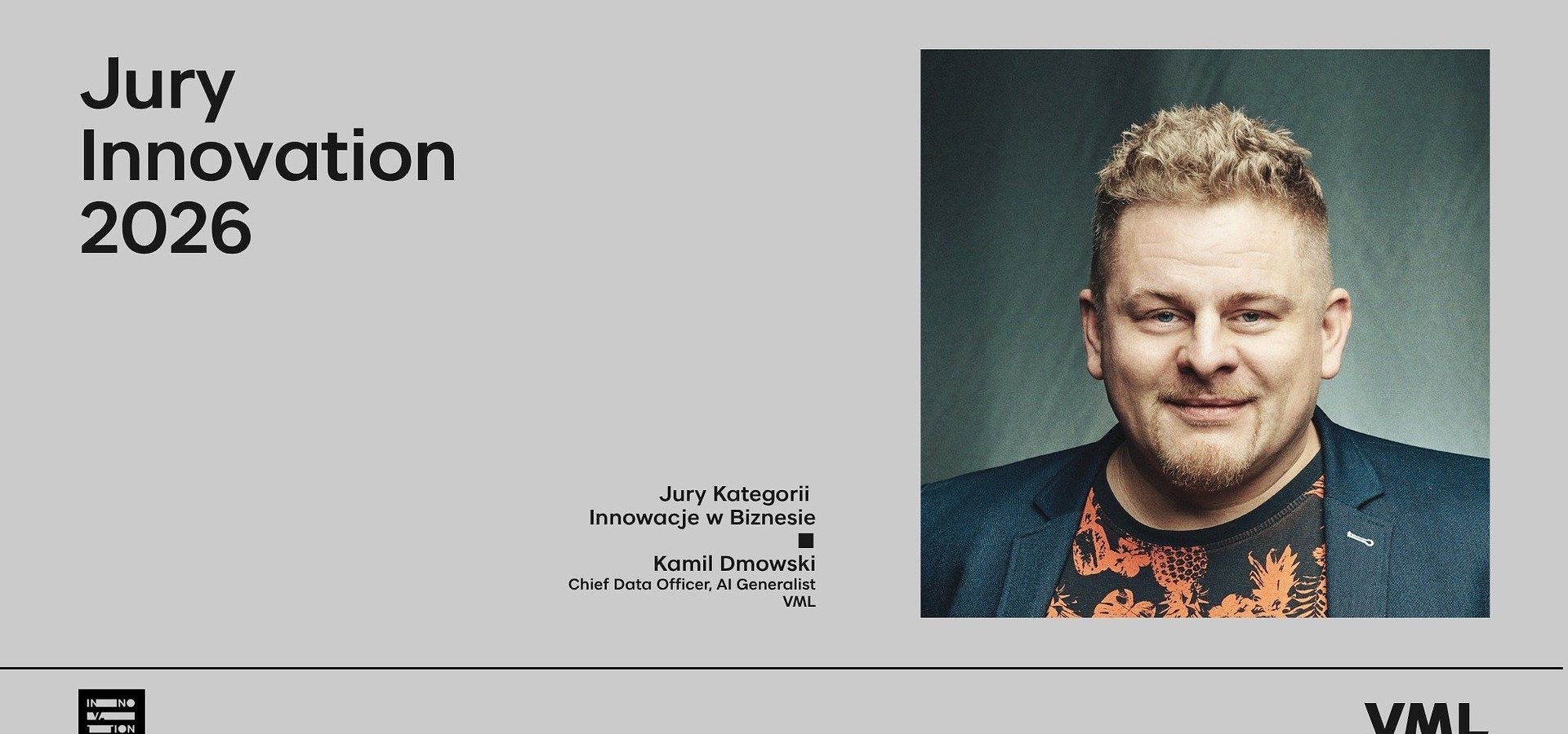 Kamil Dmowski w jury Innovation