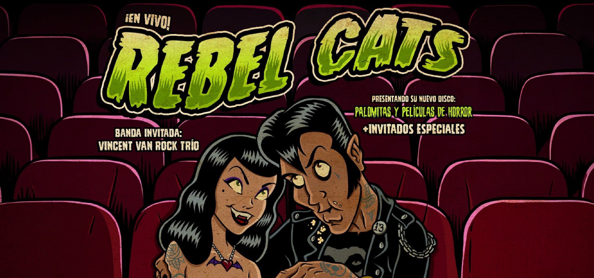Invitación Conferencia de Prensa Rebel Cats