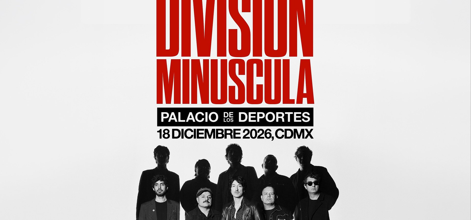 DIVISIÓN MINÚSCULA CERRARÁ UN AÑO HISTÓRICO CON UN CONCIERTO MONUMENTAL EN EL DOMO DE COBRE