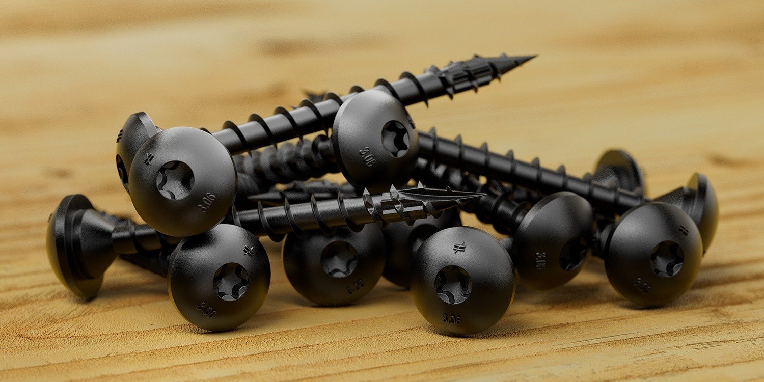 Simpson Strong-Tie Expands Outdoor Accents Decorative Hardware Line with New Button-Head Connector Screw