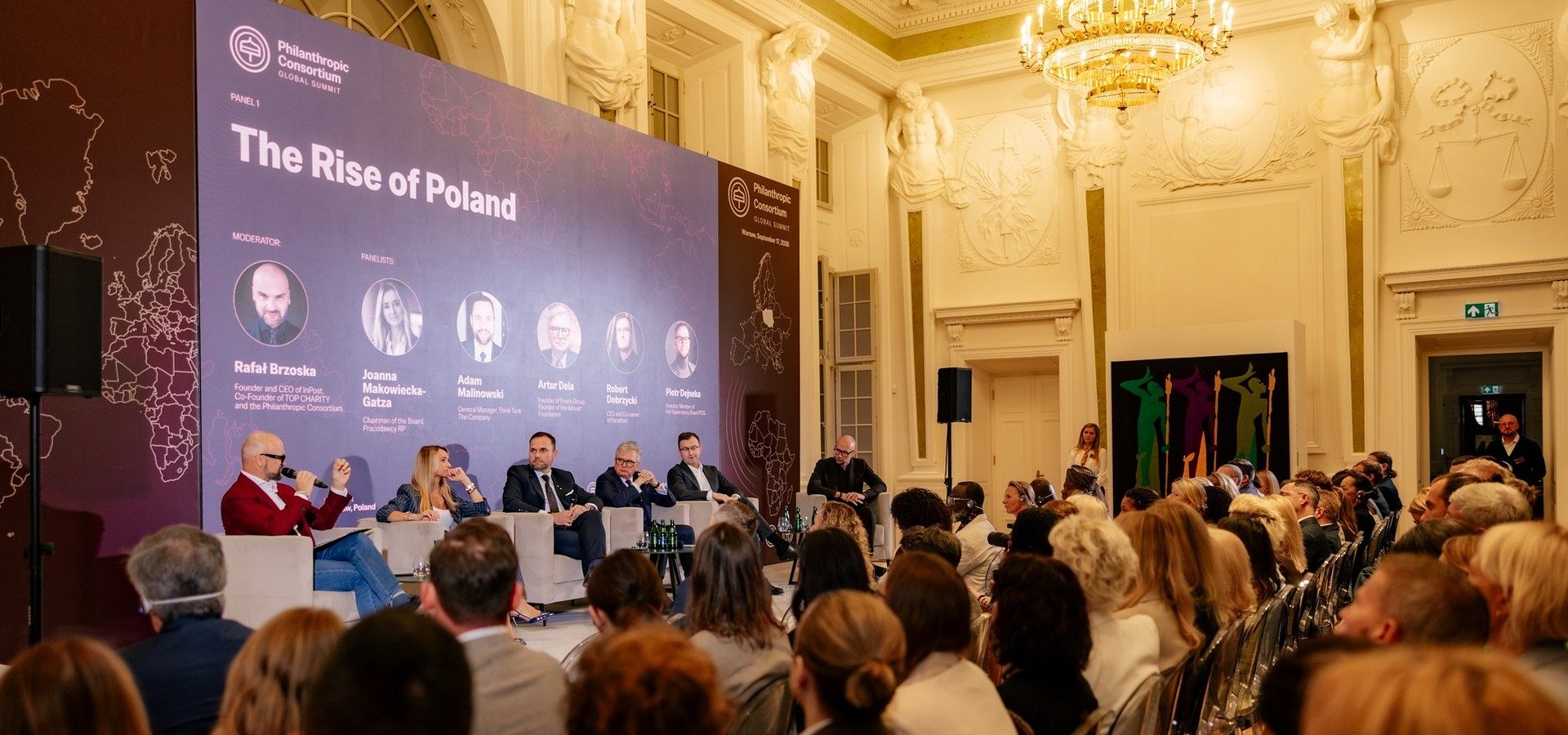 Światowi liderzy filantropii zgromadzili się w Warszawie z okazji pierwszego w historii Philanthropic Consortium Global Summit