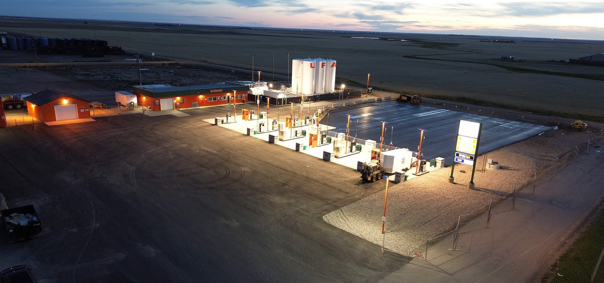 UFA Opens Rebuilt Kindersley Cardlock and Bulk Petroleum Site