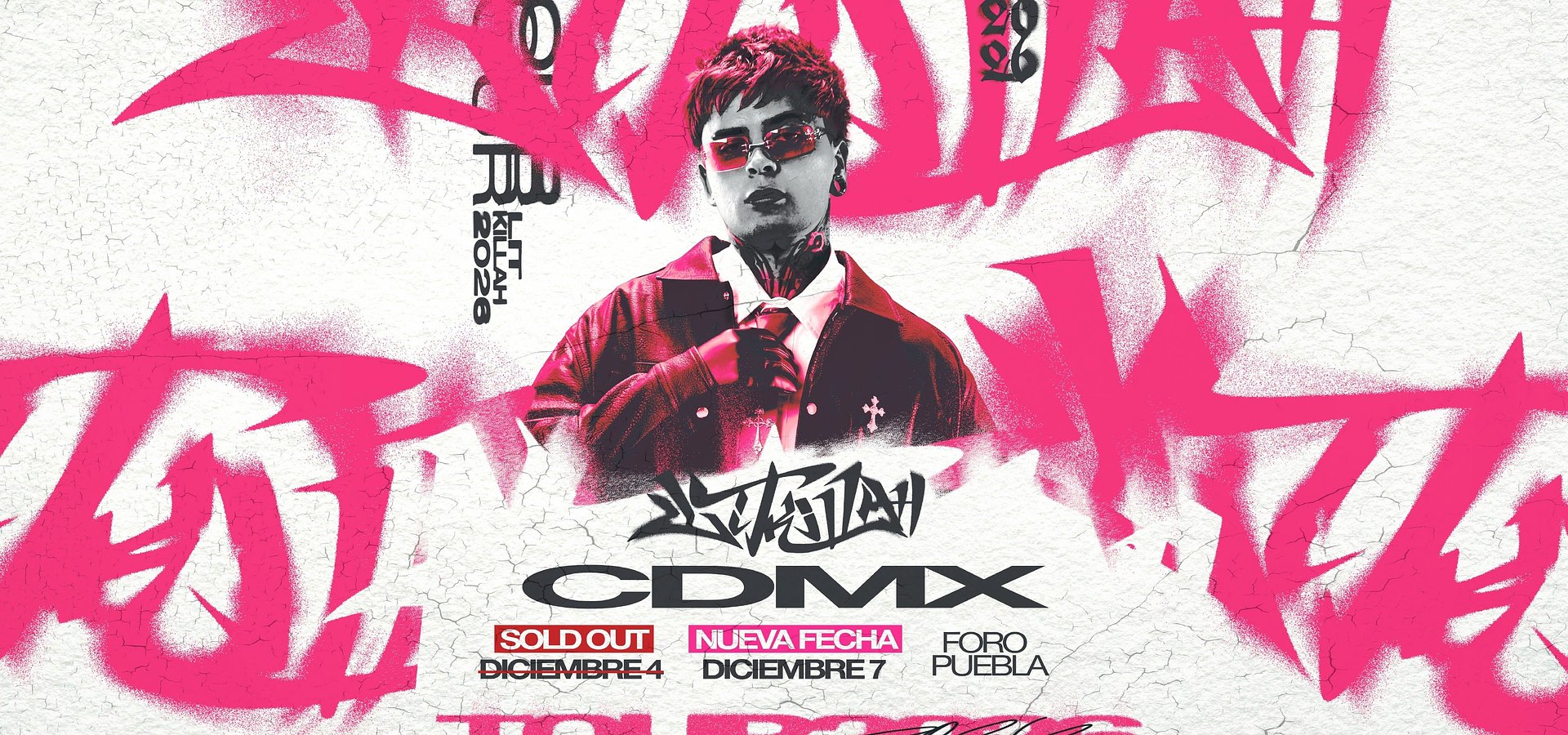 LIT Killah agota su primer show y confirma una nueva fecha de Tour Lit Killah en el Foro Puebla de la CDMX