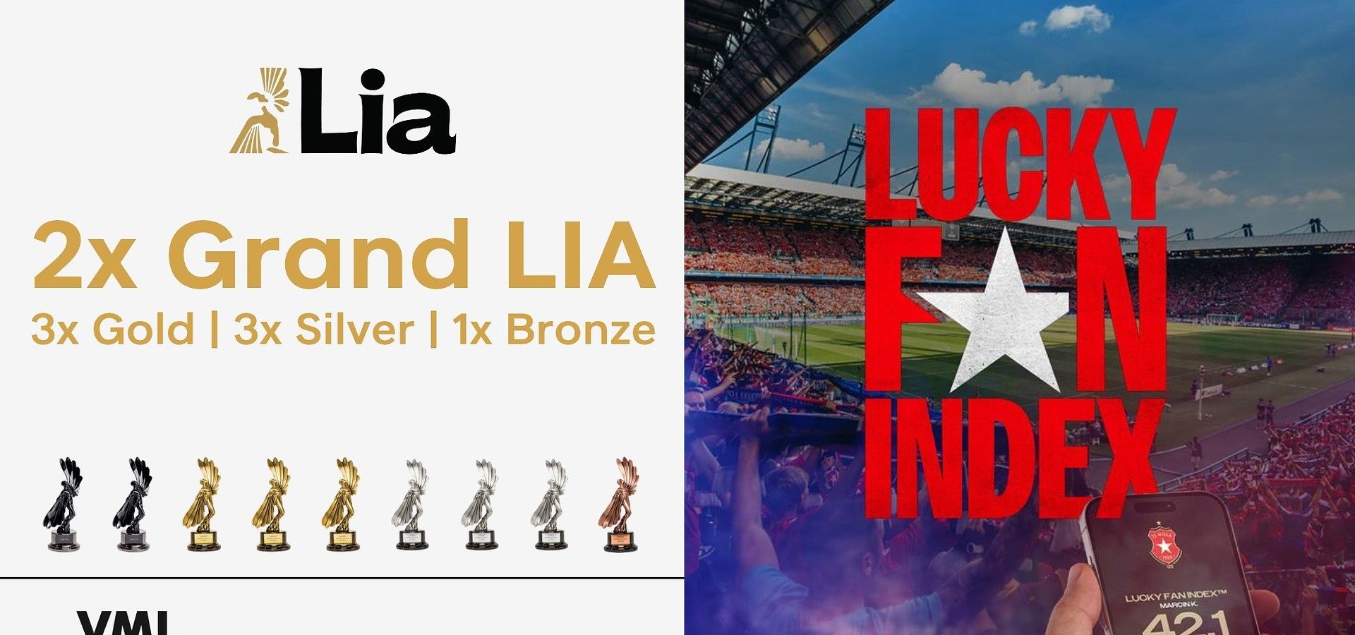 VML Poland z dwiema nagrodami Grand LIA na London International Awards