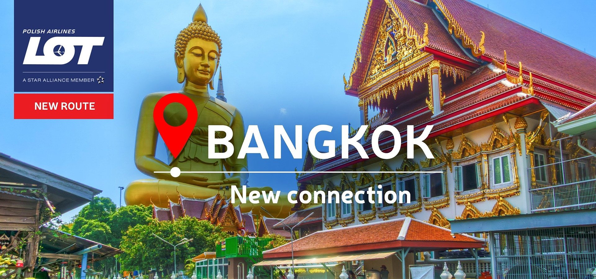 Destination: Bangkok. LOT Polish Airlines has launched a new direct connection with Asia