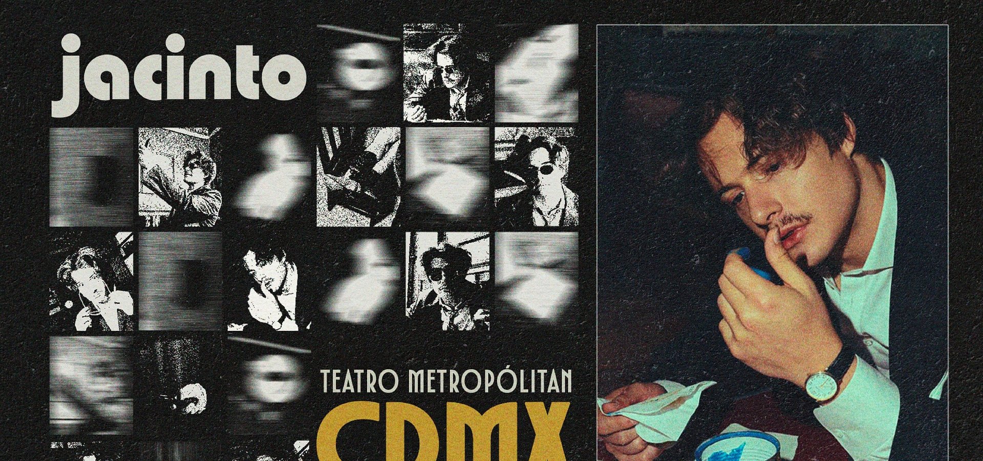 Jacinto anuncia el concierto más importante de su carrera en la CDMX