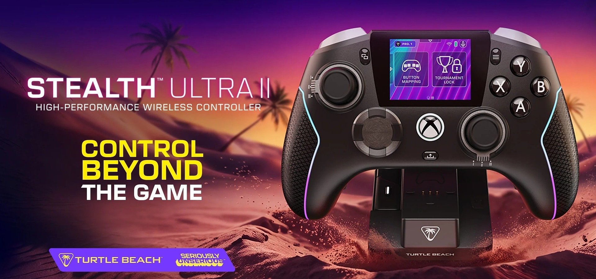 Pad z ekranem dotykowym, drążkami TMR i 8000 Hz. Turtle Beach prezentuje flagowy Stealth Ultra II