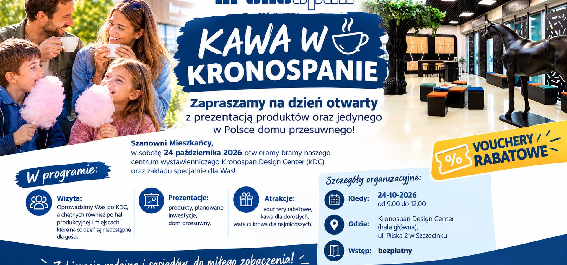 Przyjdź na kawę, Kronospan zaprasza!