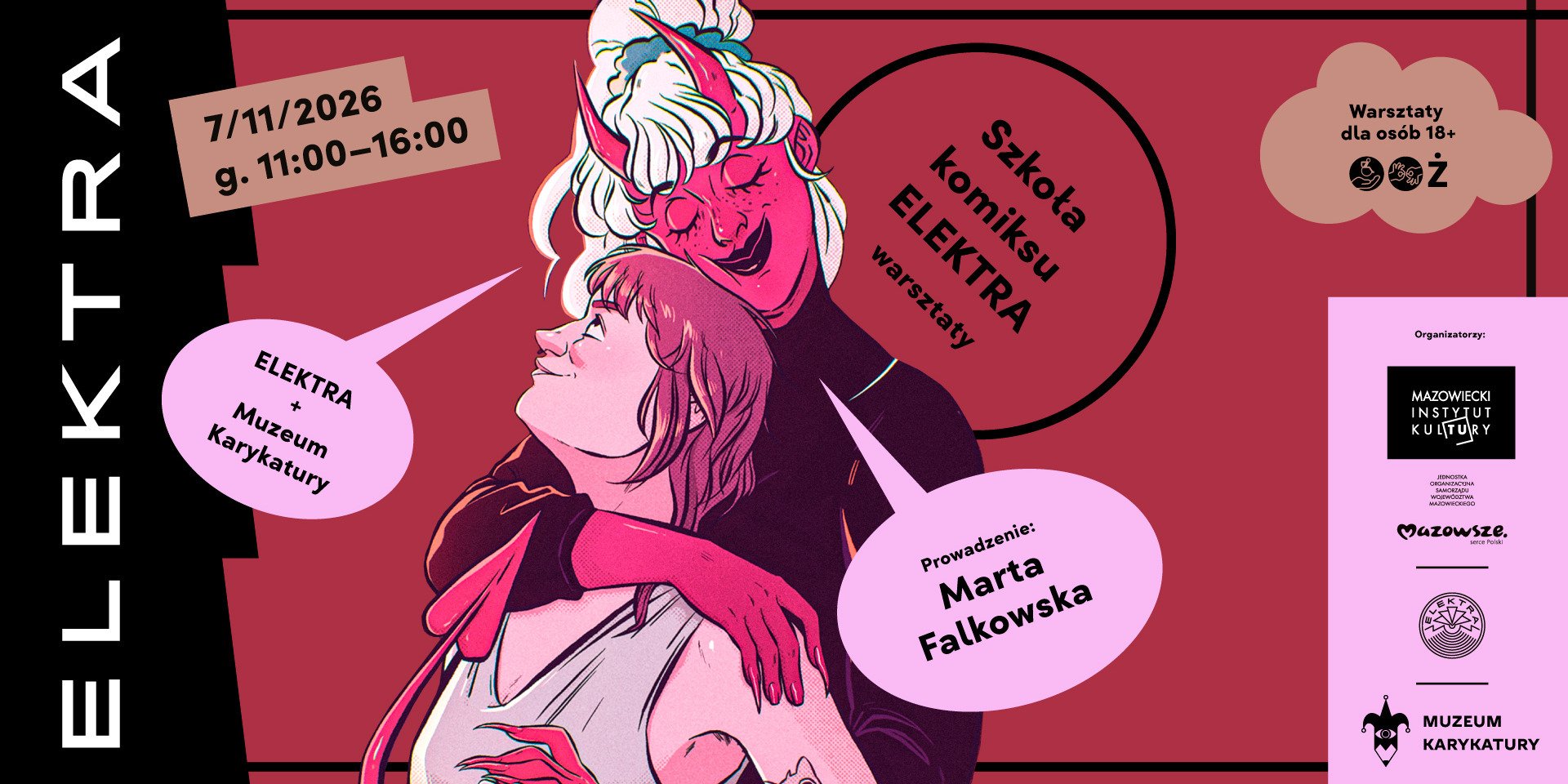 Szkoła Komiksu. Elektra ‒ Marta Falkowska
