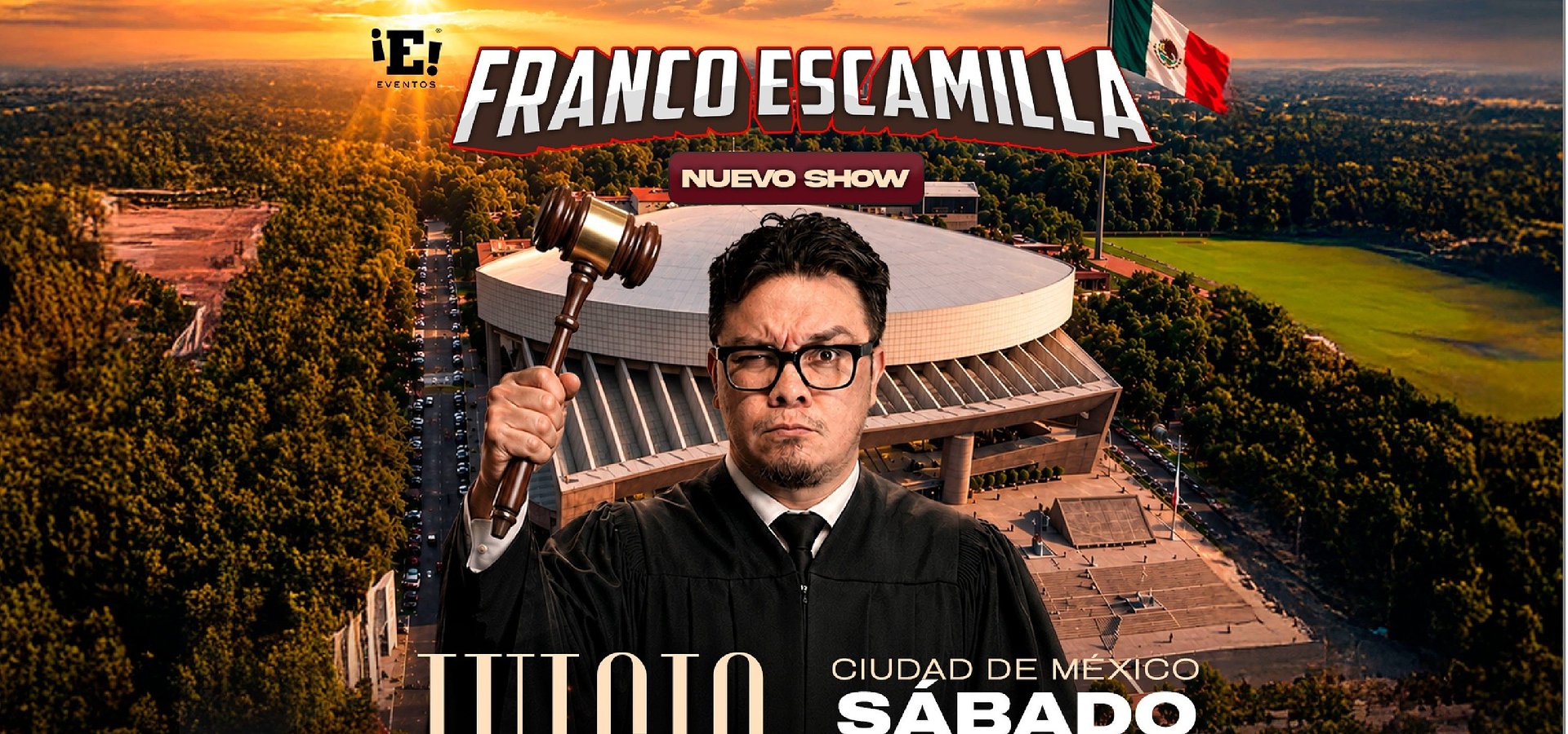Franco Escamilla, ¡Todos de Pie! El Juicio entra en sesión en el Auditorio Nacional