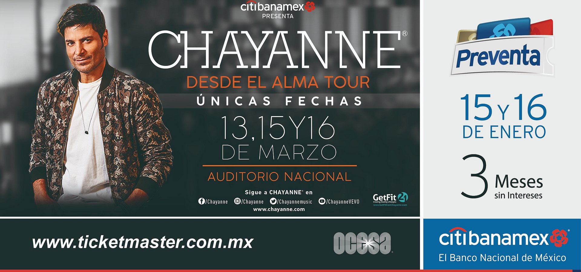 Chayanne regresa con Desde el Alma Tour
