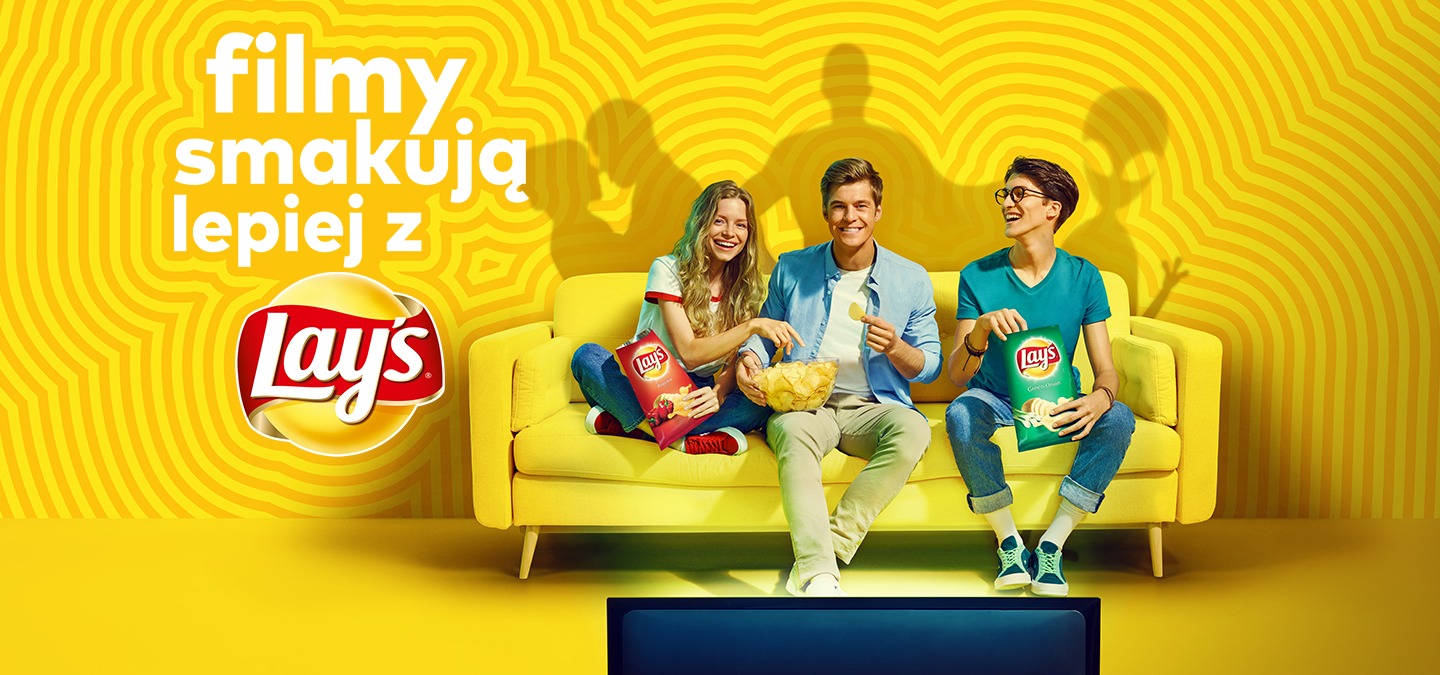 Lay’s z nową kampanią pod hasłem „Filmy smakują lepiej z Lay’s”
