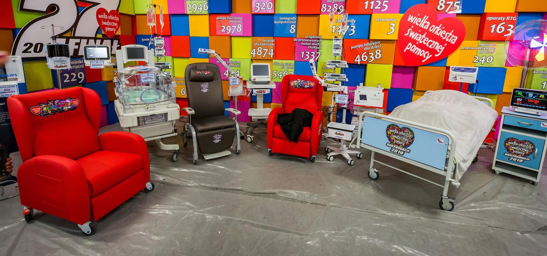 List Fundacji WOŚP do szpitali 
