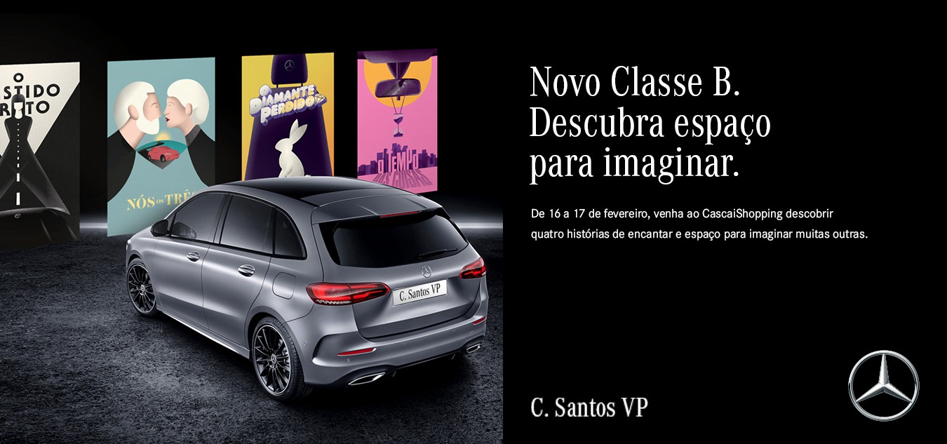Lançamento do novo Mercedes-Benz no CascaiShopping