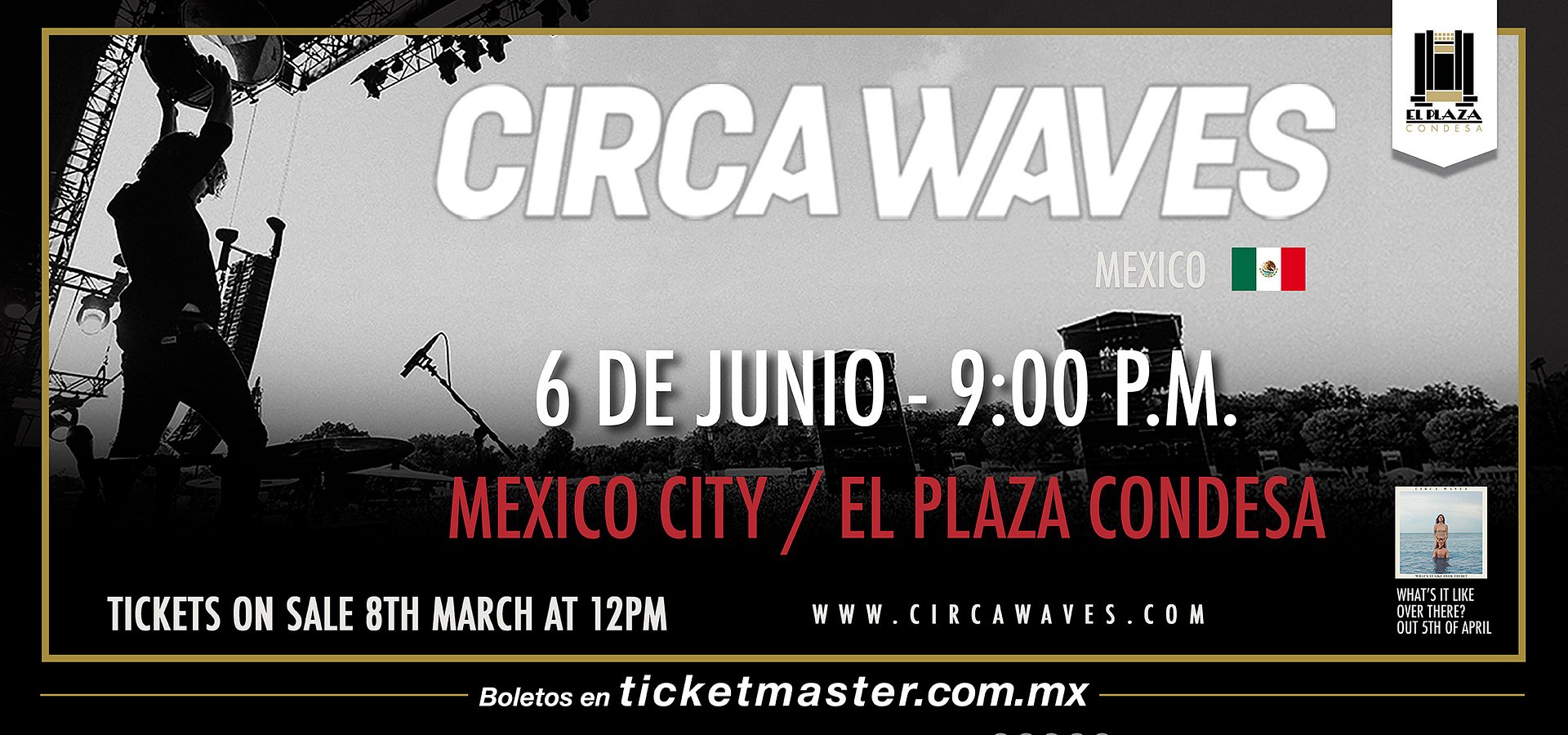 Circa Waves regresa a México
