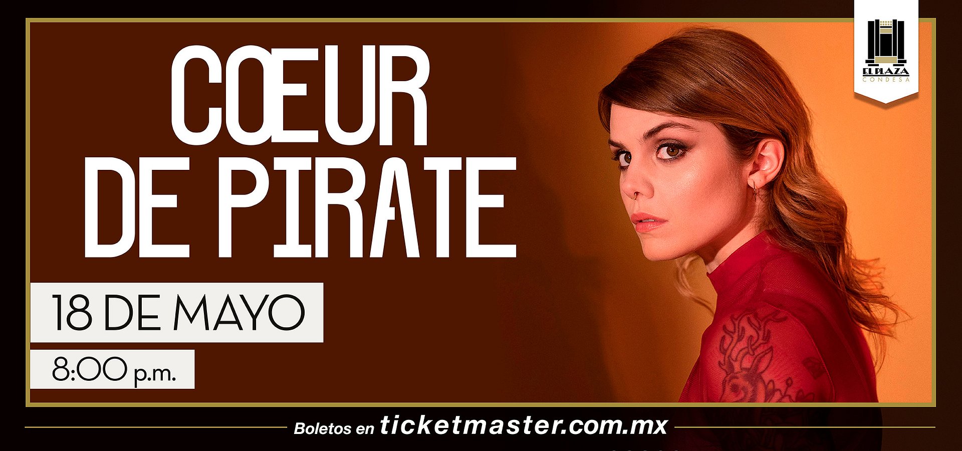Cœur de Pirate en El Plaza Condesa
