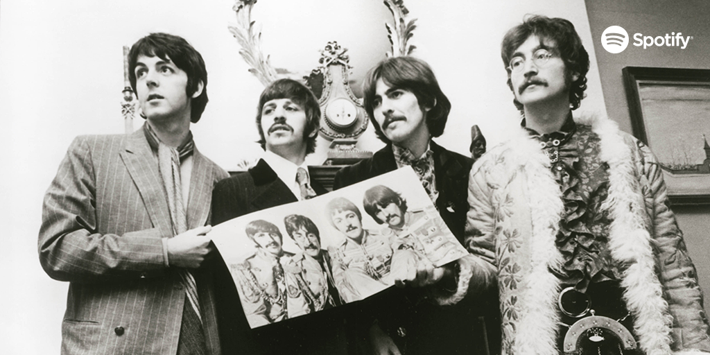 100 dni The Beatles w Spotify