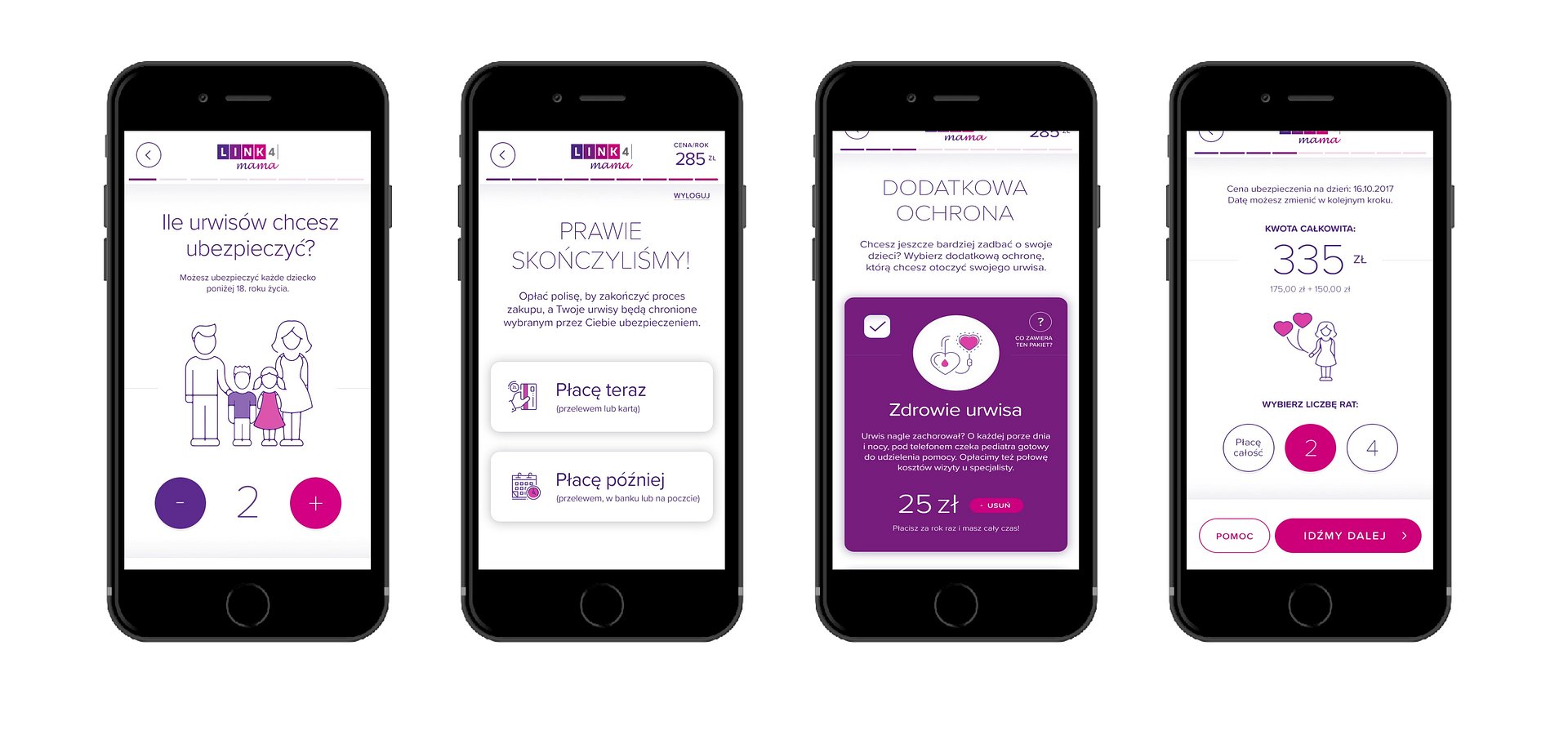 LINK4 Mama - dobrze zaprojektowane ubezpieczenie dla rodzin 