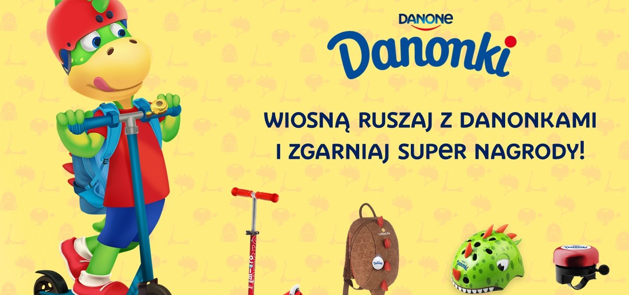 Wiosna zachęca do działania na świeżym powietrzu! Loteria Danonków potrwa do 26 maja