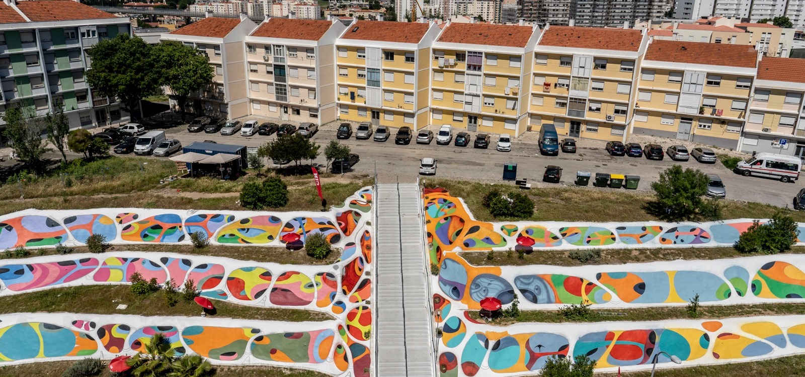 CIN leva a cor à Alta de Lisboa pela mão do street artist RAF