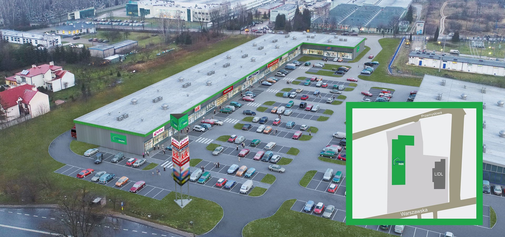 Trei Real Estate buduje Vendo Park w Łasku