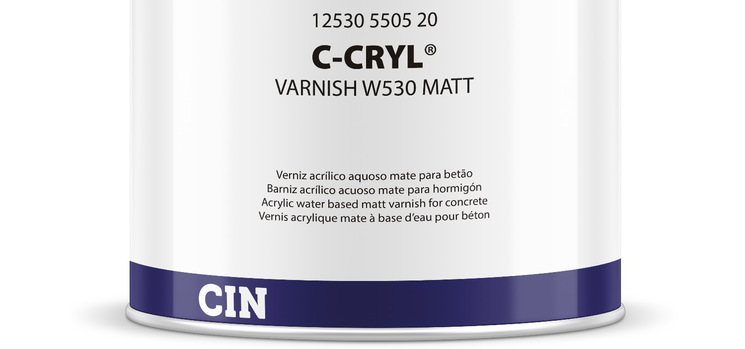 Verniz C-CRYL® VARNISH W530 MATT: o novo acabamento colorido para betão