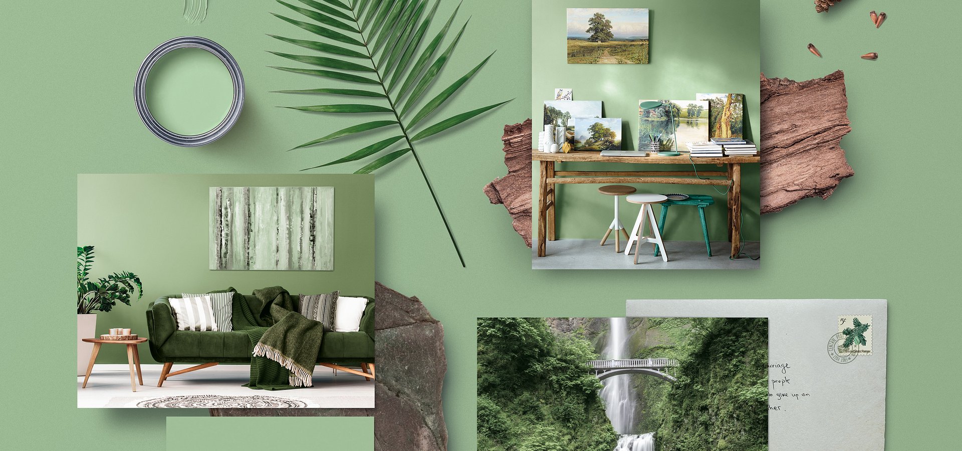 Deixe entrar a natureza em sua casa com Evergreen #E732 da CIN