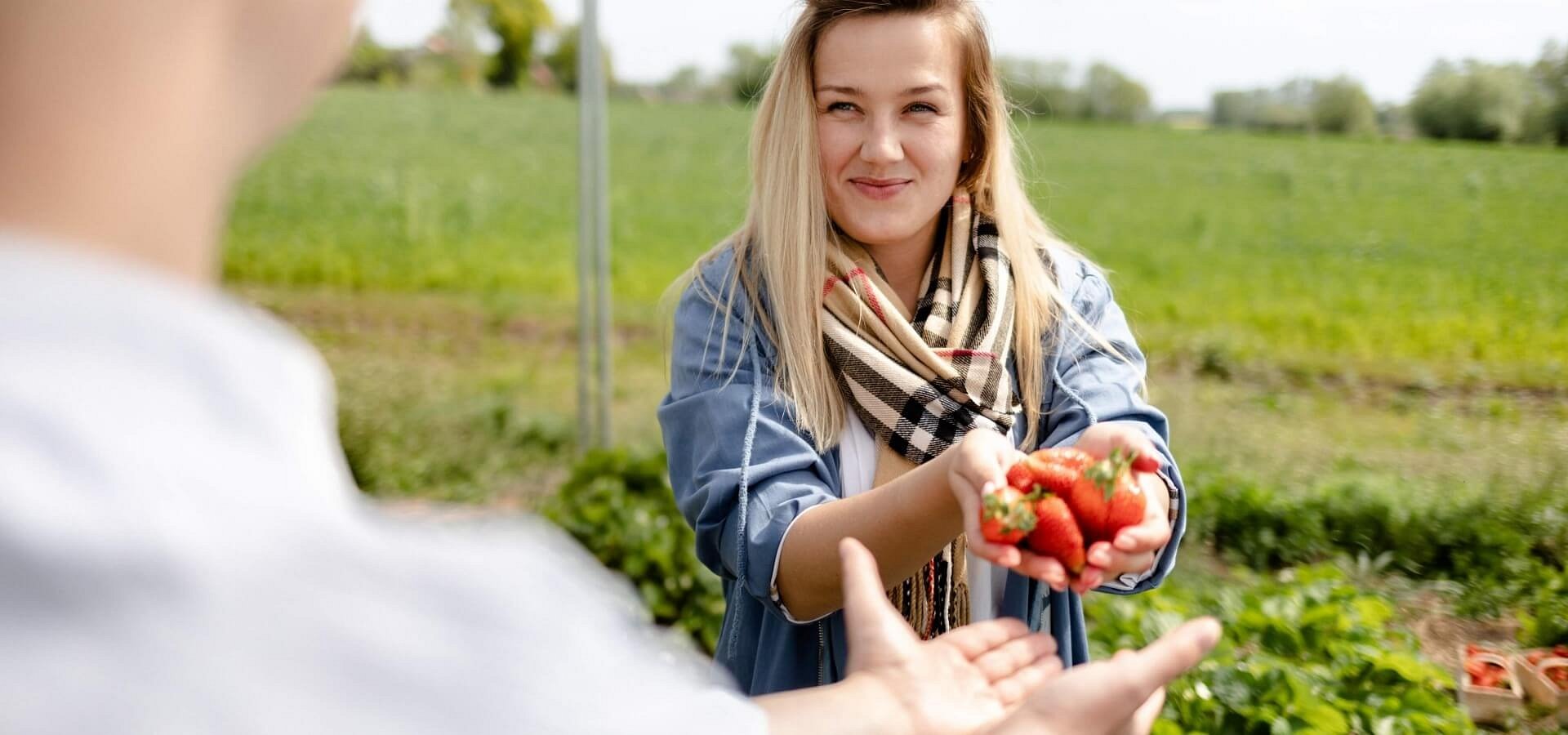 Promocja polskich truskawek 