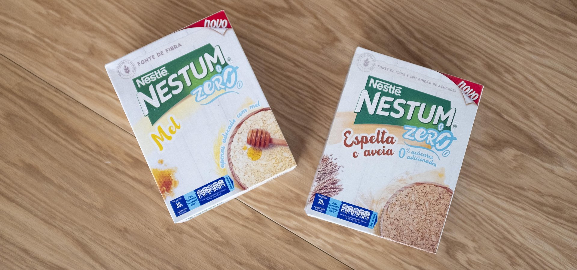 Novos NESTUM Zero - 0% açúcares adicionados