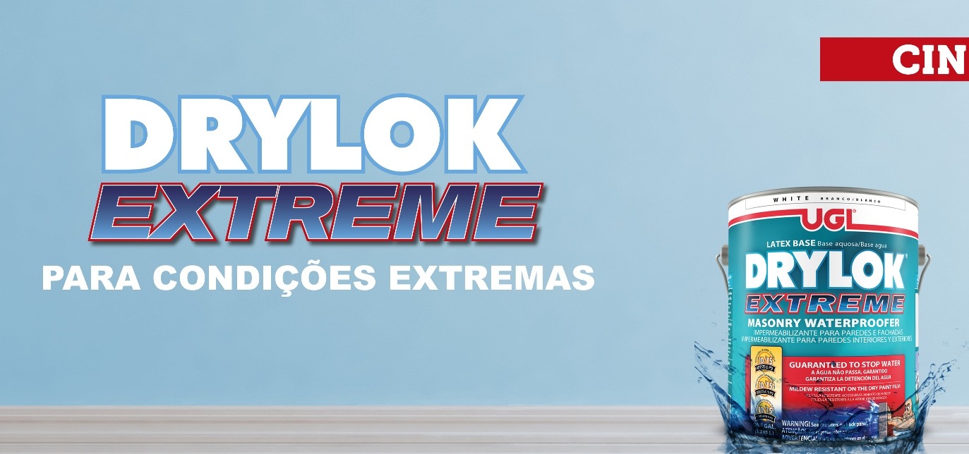 CIN lança Drylok Extreme contra o salitre