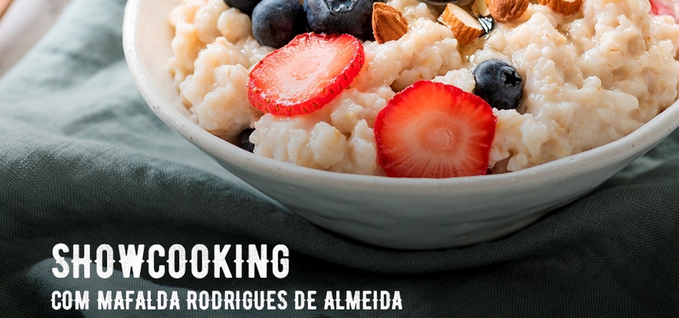 Centro Colombo recebe 3 showcookings especiais e saudáveis com Mafalda Almeida