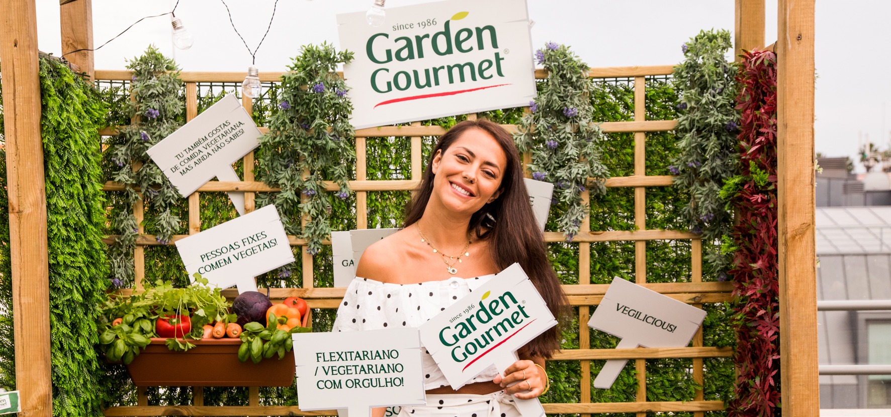Caras conhecidas aprovam as novas refeições surpreendentemente vegetarianas Garden Gourmet®