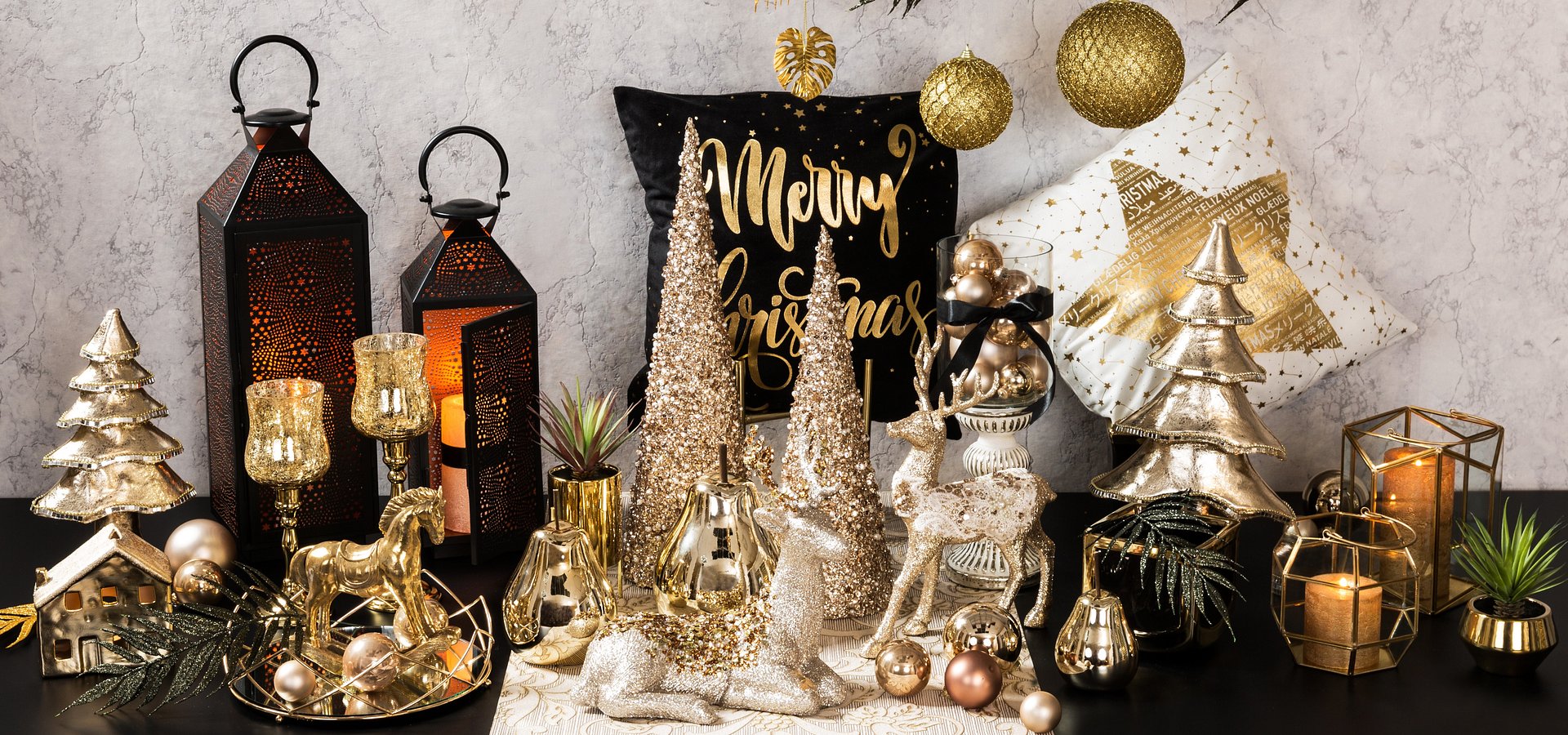 Aranżacje świąteczne w Salonach Agata