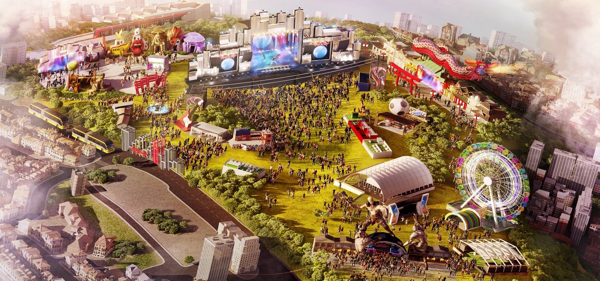 Cidade do Rock volta a abrir portas em 2020 com mais atrações e novas experiências