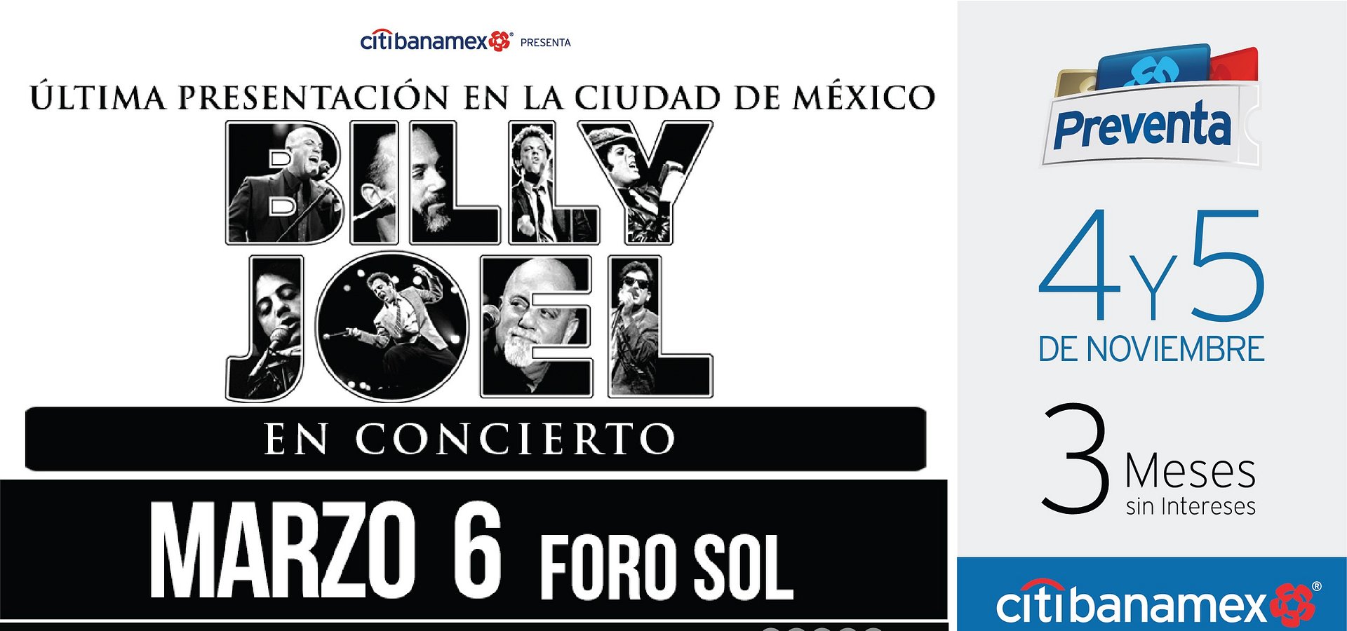 BILLY JOEL SE DESPIDE DE LA CIUDAD DE MÉXICO