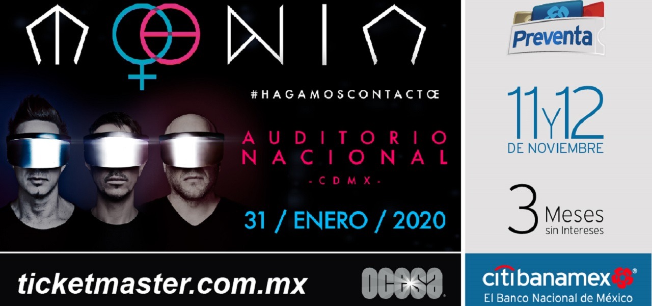 Mœnia y su #hagamoscontactœ conquistarán el máximo escenario de Paseo de la Reforma