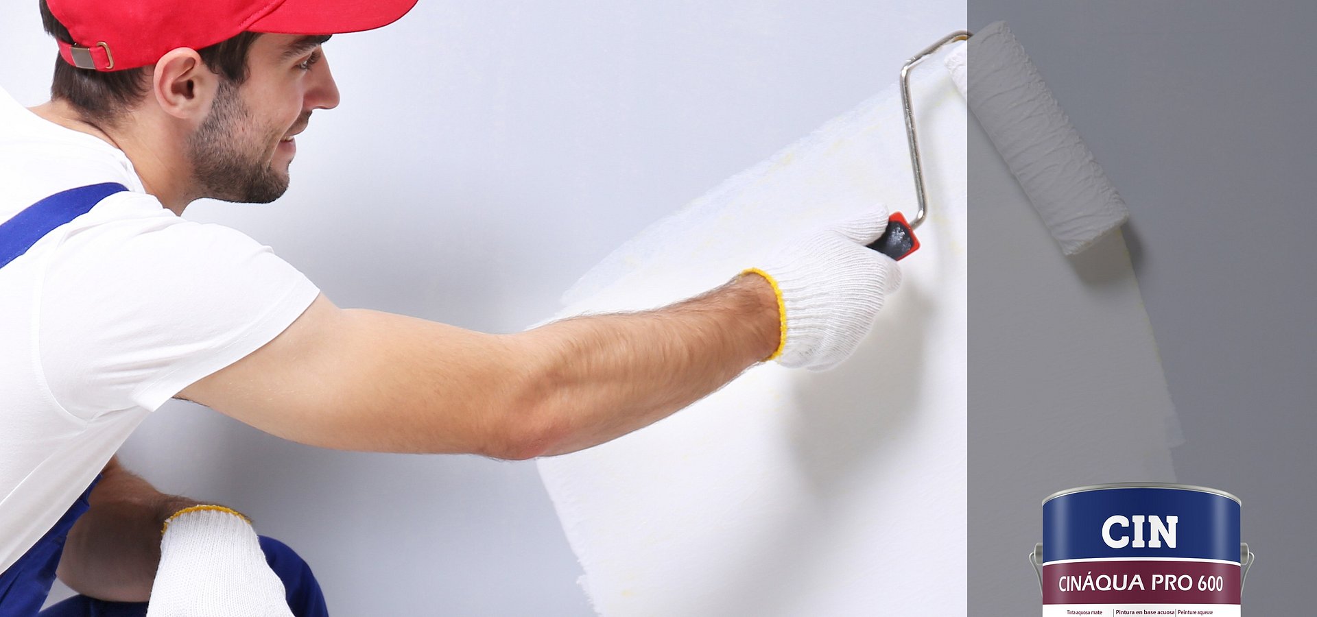 CINÁQUA PRO 600 garante máxima opacidade em superfícies interiores