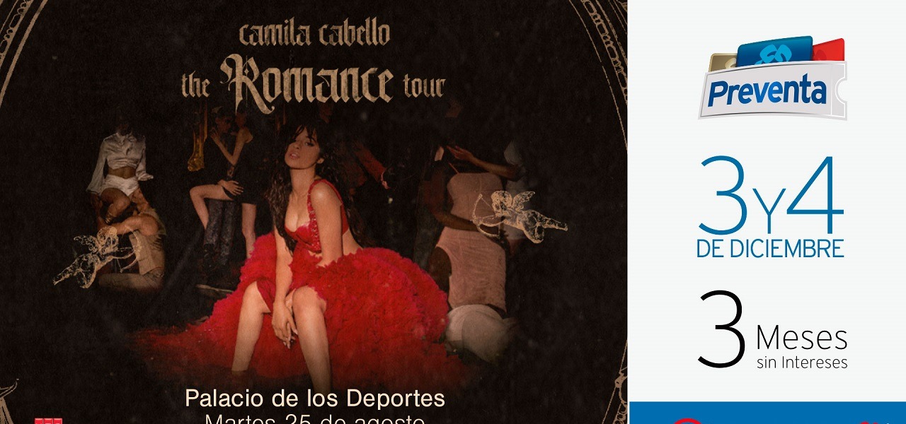 CAMILA CABELLO ANUNCIA FECHAS DE THE ROMANCE TOUR EN MÉXICO