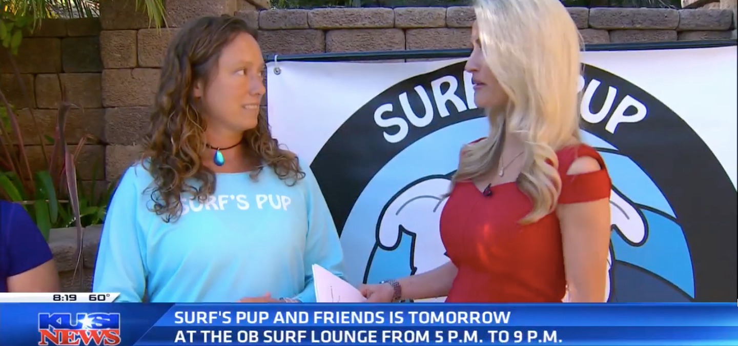 KUSI Features Surf’s Pup & Friends Event