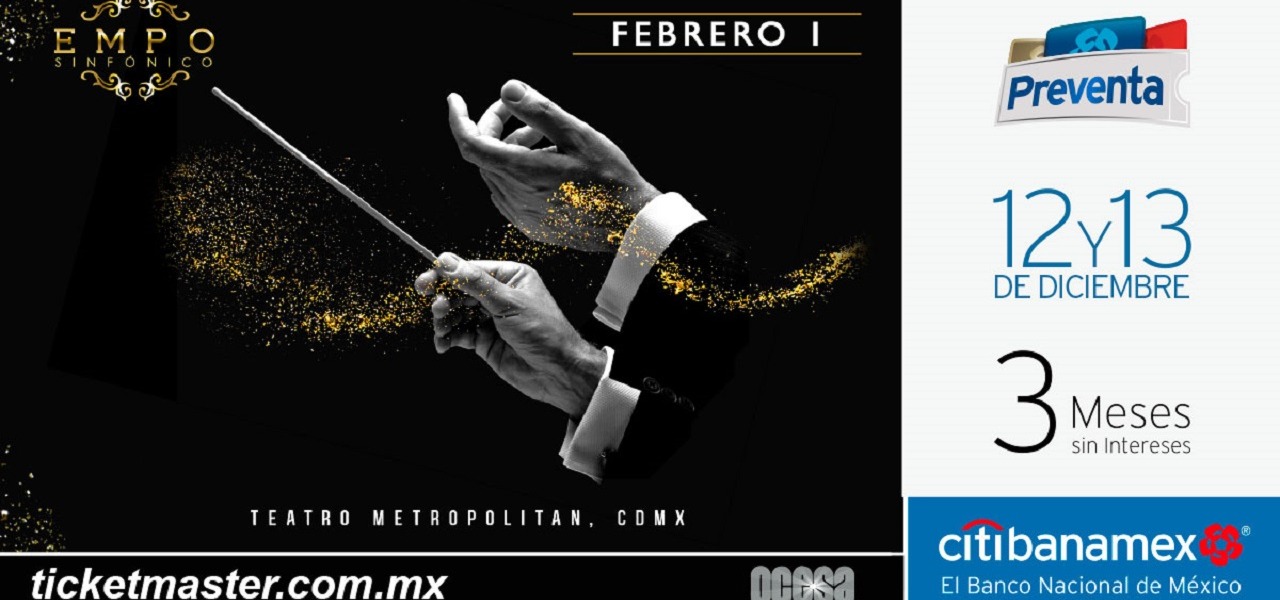¡EMPO SINFÓNICO ANUNCIA NUEVAS FECHAS!