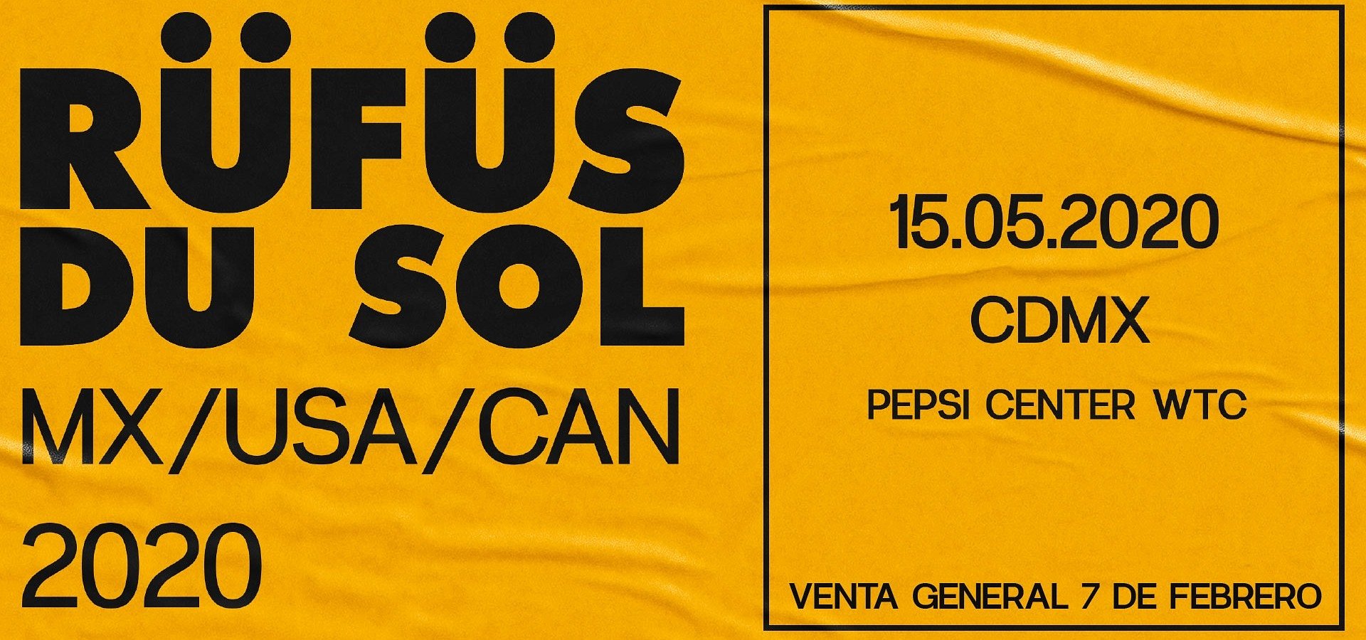 RÜFÜS DU SOL ANUNCIA CONCIERTO EN LA CIUDAD DE MÉXICO