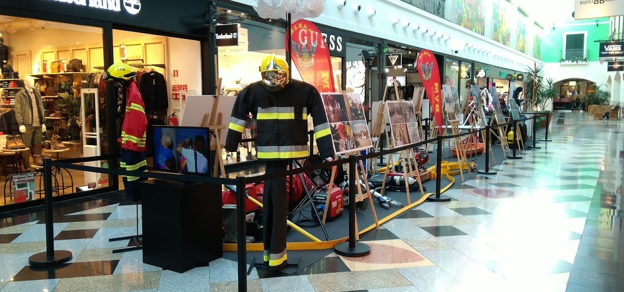 MadeiraShopping recebe exposição dos Bombeiros Voluntários