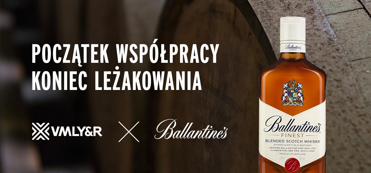 Agencja VMLY&R Poland została partnerem marki Ballantine's