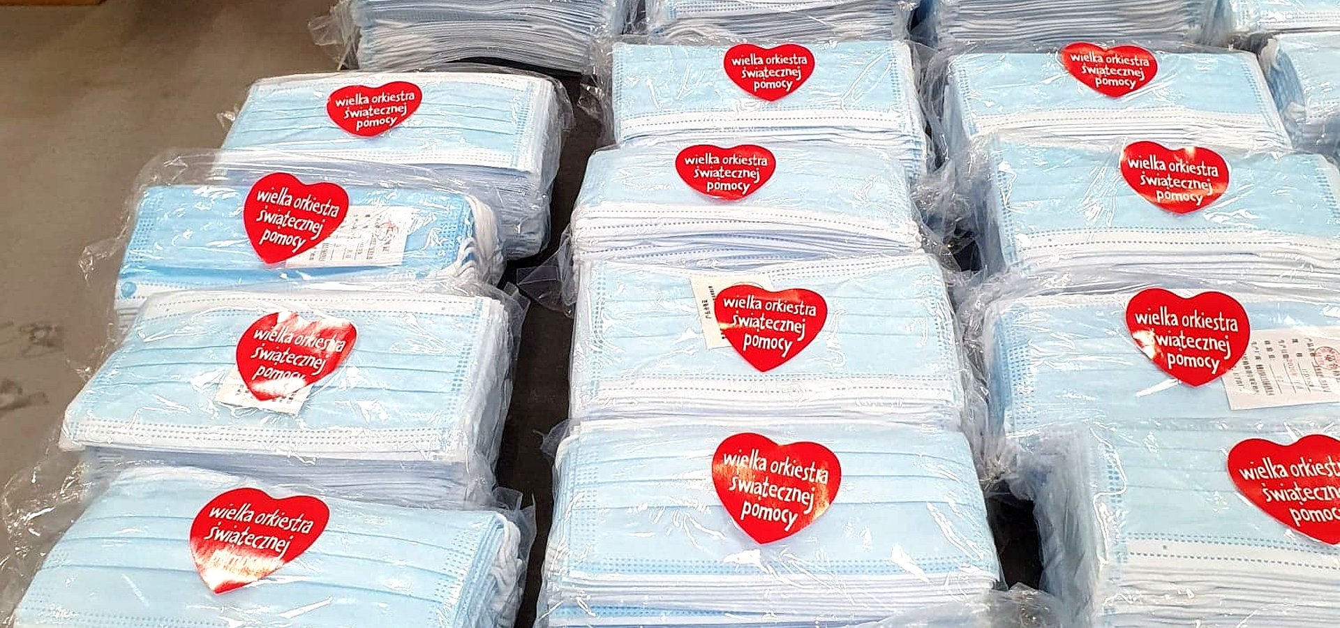 2,6 miliona maseczek od WOŚP