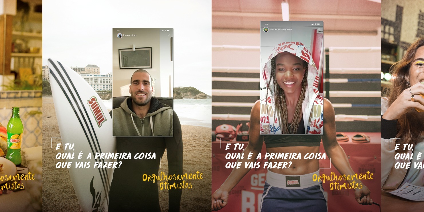 SUMOL APRESENTA ‘ORGULHOSAMENTE OTIMISTAS’