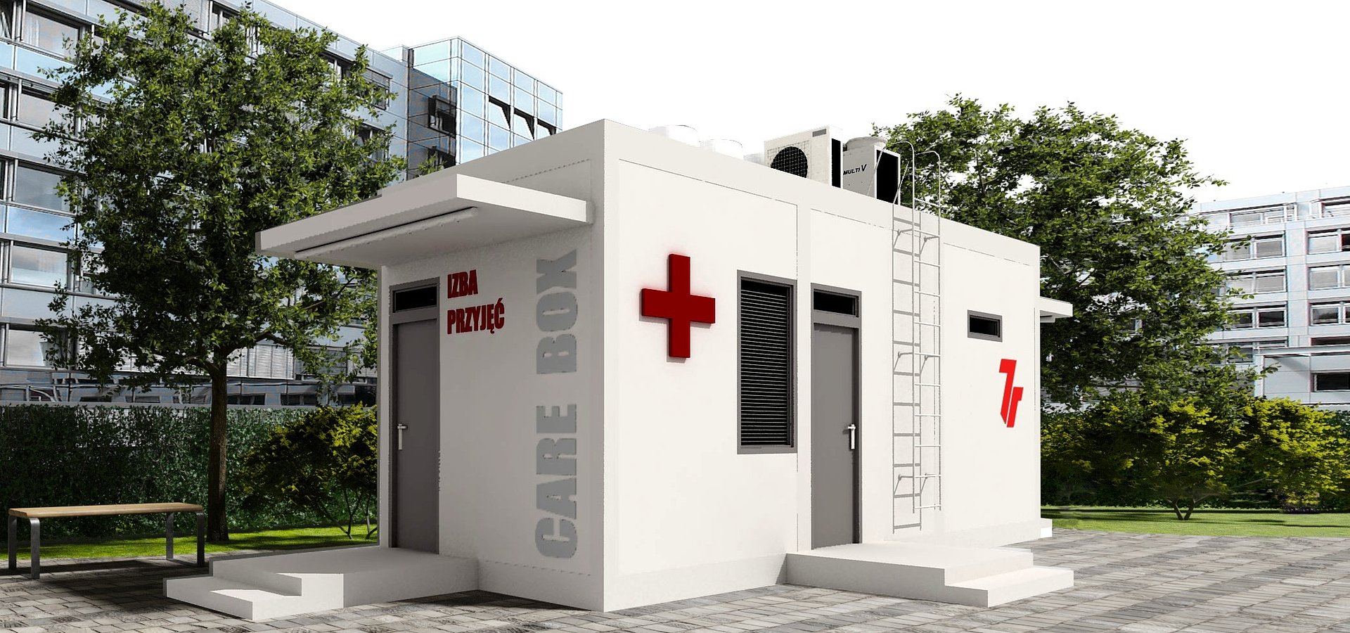 7R funds a modular emergency room for hospital in Starachowice, Poland