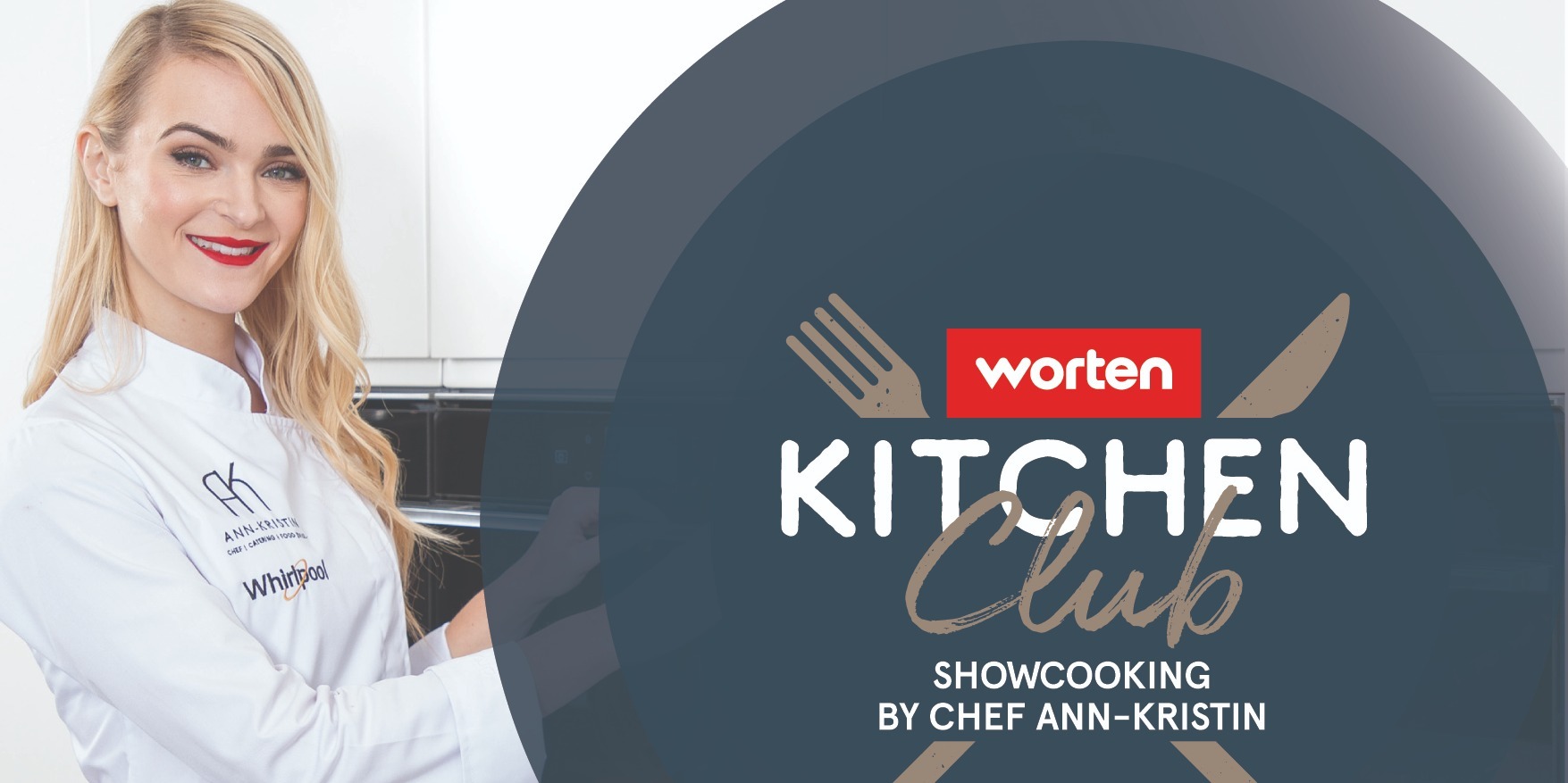 WORTEN E WHIRLPOOL APRESENTAM ‘WORTEN KITCHEN CLUB LIVE SHOWCOOKING’ COM CHEF ANN-KRISTIN